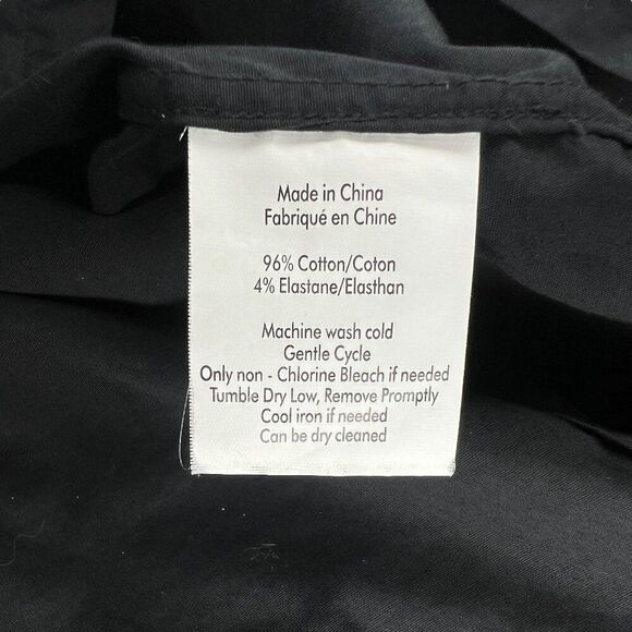 John Varvatos Men's Black Slim Fit Button Up Shirt - Picture 10 of 11